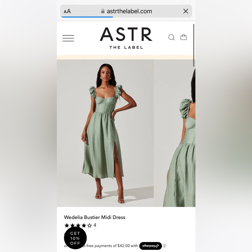ASTR Wedalia Dress - size Medium